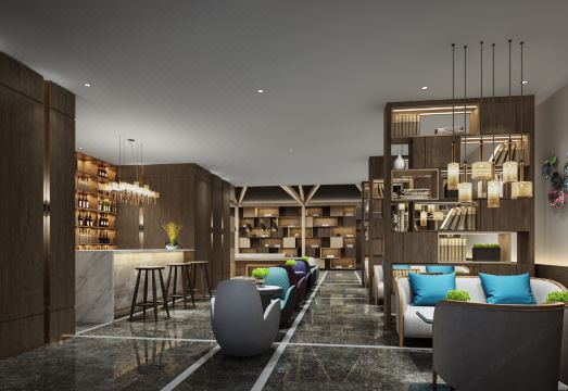 퍼펙트 호텔 수영장 휴식 공간