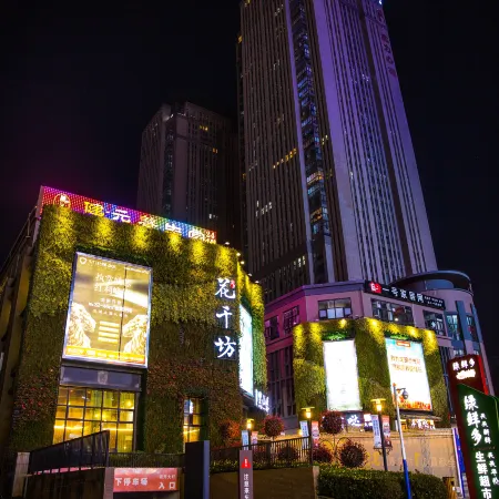 Jiayoulong Hotel(Kunming High Speed Railway South Station Chunrong Street subway station) Отели рядом с достопримечательностью «Озеро Дяньчи»