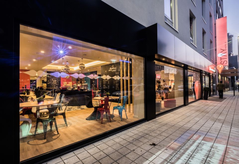 스테이 호텔의 조식 뷔페 사진