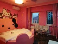 乌海星星之恋公寓 - 粉色的心主题圆床房