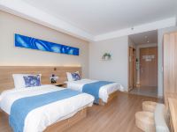扬州斯维登度假公寓(彩虹汇瘦西湖) - 蔚蓝和风双床房