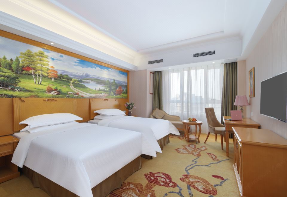 비엔나 호텔 청양 완샹후이 지점의 깔끔한 로비 이미지