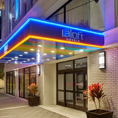 Aloft Houston Downtown Отели рядом с достопримечательностью «Станция хьюстонского скоростного трамвая Preston»