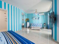 三亚湾798主题度假公寓(三亚擎天半岛店) - 海景家庭双床房