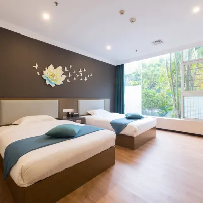 Guangzhou Huiyin Fashion Hotel (Pazhou Convention and Exhibition Xingang East Subway Station) Hotel dekat Stasiun Xingangdong 