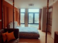 九江黑色小金子公寓 - 复古一室大床房