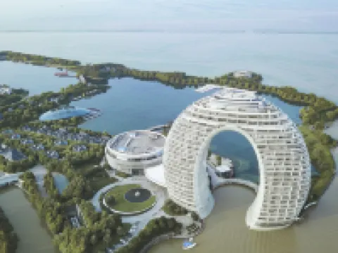 湖州太湖喜來登温泉度假酒店（月亮酒店） 鄰近月亮廣場的酒店