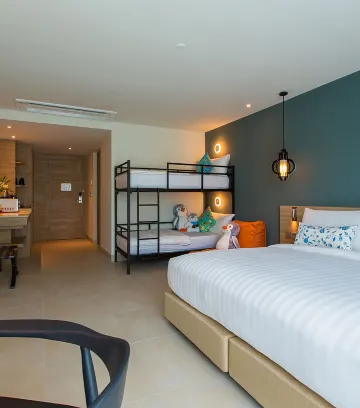 ห้องแฟมิลี่-เตียง 2 ชั้น