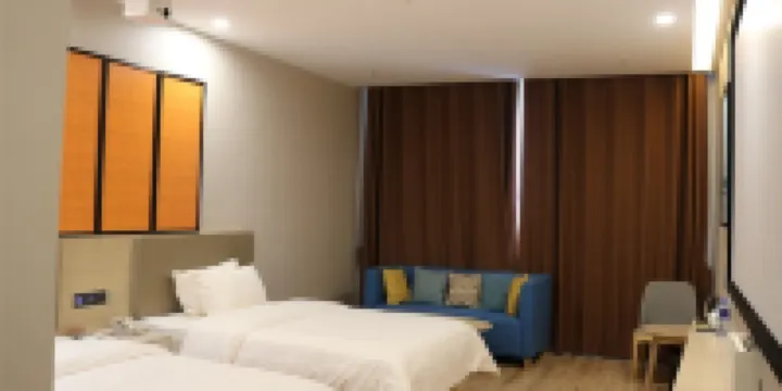 Ankang Bafangke Hotel - Habitación De Lujo Destacada (2 Camas)