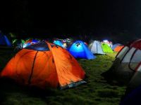 敦煌狂浪沙漠露营基地 - 狂浪星空露营三人帐篷房(公共卫浴)