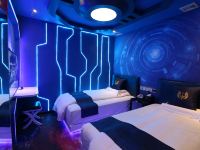 上海宝菱主题酒店 - 太空科技双床房(无窗)