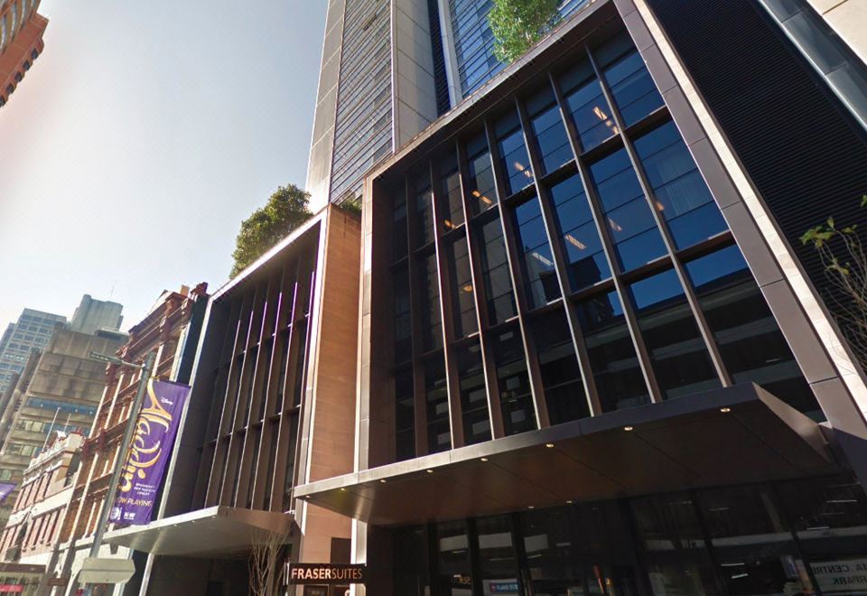 프레이저 스위트 시드니의 조식 테이블