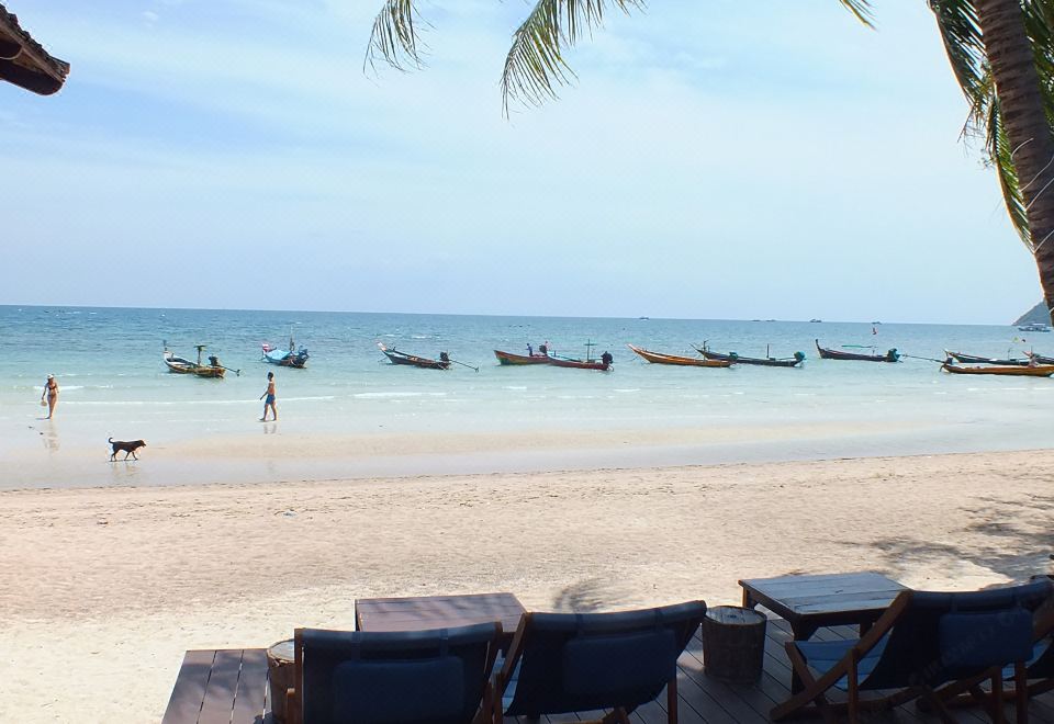 시쉘 리조트 코타오의 수영장 주변