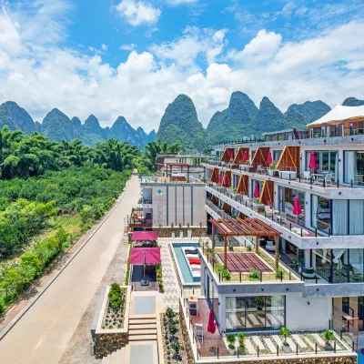 Yangshuo Huatianghai Shijiotianyuan Hotels near Nine Horses Mountain