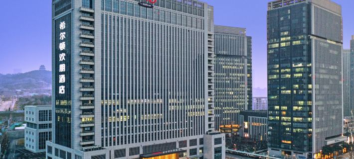濟南高新希爾頓歡朋飯店 濟南住宿飯店