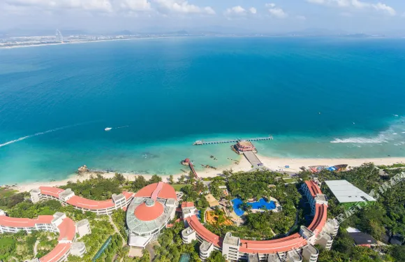 三亞蜈支洲島珊瑚酒店木屋