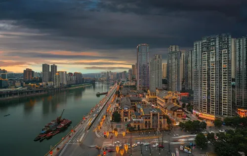 Yunqi.View River - view Tea - house and Study Hotel (Chongqing Guanyinqiao Liujia Wharf Branch)