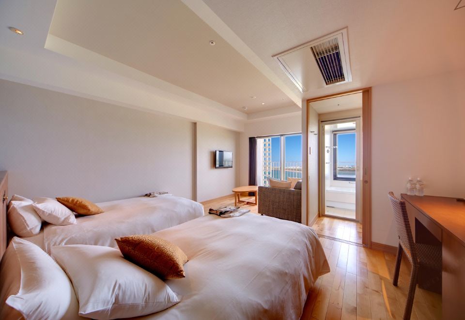 세나가지마 아일랜드 리조트 & 스파의 객실에서 보이는 바다 전망