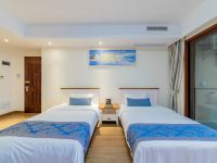 惠东双月湾旅途海景度假公寓 - 180度正面全海景一房一厅亲子套房