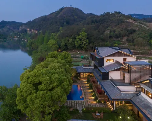 Jinyun Lishe Design Resort Hotel Jinyun İlçesi otelleri