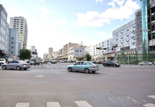 조식 뷔페 전경