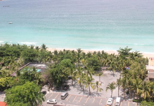 싼야 하이화 아파트먼트 거실 내부