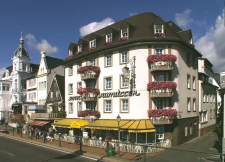 Hotel Traube Rüdesheim Отели в г. Бинген-на-Рейне