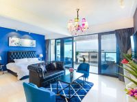 北海北海三个小猪度假屋180度全海景豪华套房普通公寓 - 公共区域