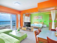 三亚椰海时光海景度假公寓 - 夏时光无敌海景一室一厅套房