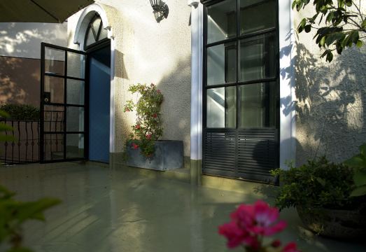 소호 가든 빌라 호텔의 고전적인 로비 인테리어