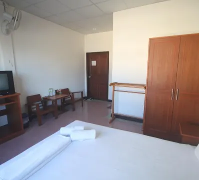 ห้องเตียงใหญ่ 1 เตียง (พัดลม)