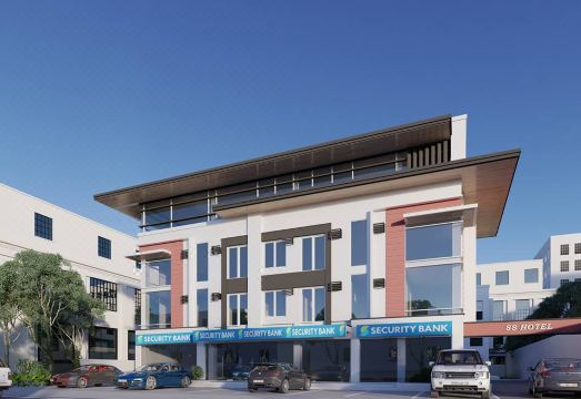 Eighty Eight Hotel 외관 또는 로비