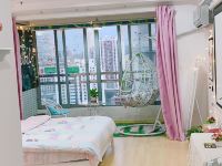 上海小米之家酒店式公寓 - 粉色回忆投影大床房