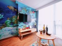 广州品致艺术主题公寓 - blue生为蓝调炽热系个性LOFT两房一厅套房