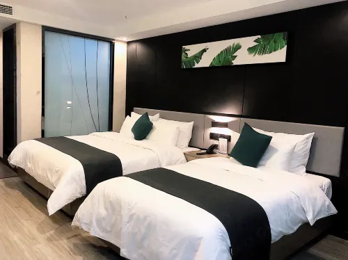 Shankee Tea Style Hotel (Wuxi County Shuangzi Tianjie) - Mountain view