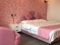 广安芒果酒店 - 浪漫粉色电动床房