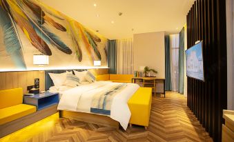 Jingman Qingya Hotel (Zhengzhou Erqi Wanda Qilixuan Subway Station)