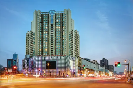 Kingtown Hotel Hongqiao Shanghai Отели рядом с достопримечательностью «Пунг-Бич Наньфэн Сити»