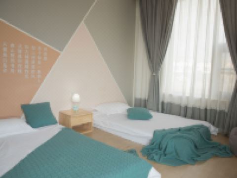 青岛不负美岸公寓 - 精致双床房