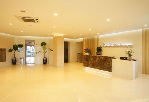 메가리조트 외부 모습