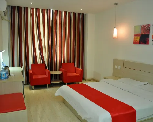 Aihang Express Hotel (Linyi Pedestrian Street Branch) Linshu İlçesi otelleri