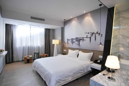 Yushang Boutique Hotel (Dongguan Dongcheng Niushan Subway Station) Отели рядом с достопримечательностью «Guangdong University of Science & Technology»