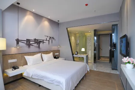Yushang Boutique Hotel (Dongguan Dongcheng Niushan Subway Station) Отели рядом с достопримечательностью «Guangdong University of Science & Technology»