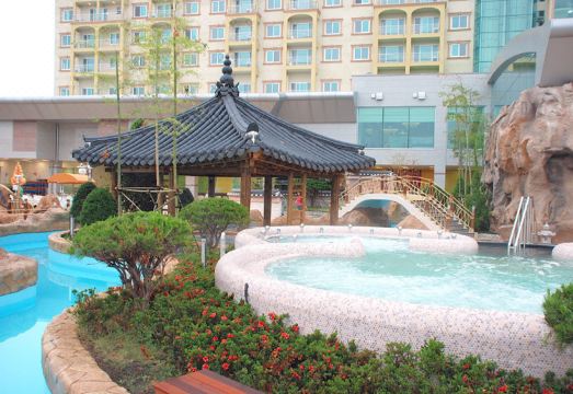 중흥골드스파리조트 나주호 전경