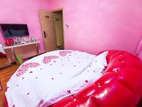 武汉城市100智能公寓 - 浪漫主题圆床房