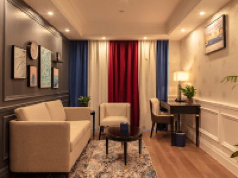 绵阳西敏斯酒店 - 蔚蓝单间