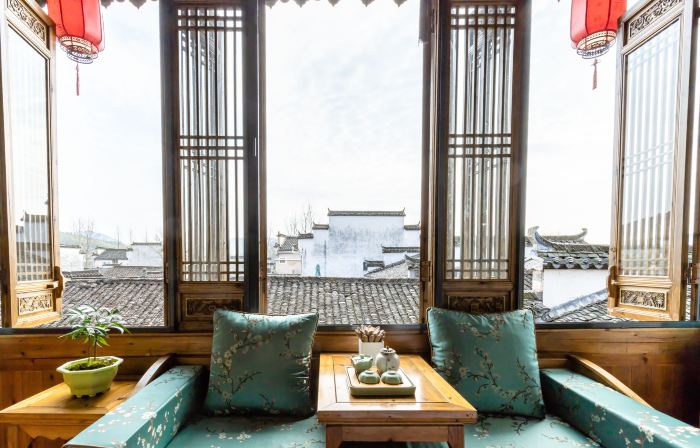 Hongcun Yixian County emblem Hostel