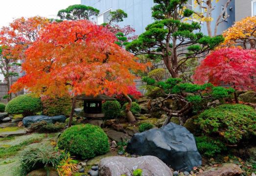 Nishikien inn 일본식 정원