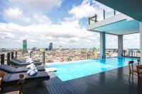 โรงแรมซิมบูทีค - สระว่ายน้ำบนดาดฟ้า