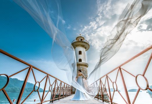 인터컨티넨탈 천도호 리조트 전경